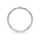 Courage single stone band diamond