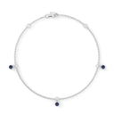 Empower solitaire bracelet sapphire