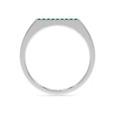 Harmony bar ring emerald