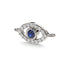 Protection evil eye necklace sapphire