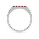 Harmony bar ring ruby