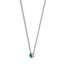 Empower solitaire necklace emerald