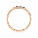 Achieve infinity ring sapphire