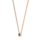 Empower solitaire necklace sapphire