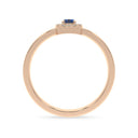 Iiluminate halo ring sapphire