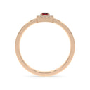 Iiluminate halo ring ruby