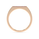 Harmony bar ring ruby