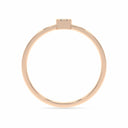 Fearless bezel ring diamond