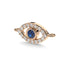 Protection evil eye necklace sapphire