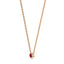 Empower solitaire necklace ruby