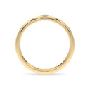 Courage single stone band diamond
