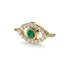 Protection evil eye necklace emerald