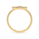 Protection evil eye ring diamond