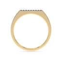 Harmony bar ring sapphire