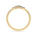 Achieve infinity ring sapphire