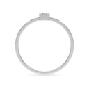 Fearless bezel ring emerald