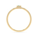 Fearless bezel ring emerald