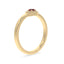 Iiluminate halo ring ruby