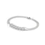 Handcuff diamond bracelet