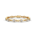 Oasis oval cut diamond bracelet