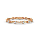 Oasis oval cut diamond bracelet