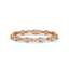 Oasis oval cut diamond bracelet