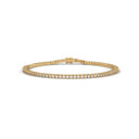 Tennis box diamond bracelet
