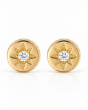 Lab Grown Diamond Starburst Studs — Carat Hills