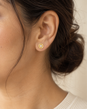 Lab Grown Diamond Starburst Studs — Carat Hills