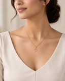 Rose Quartz Swan Pendant — Carat Hills