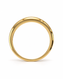 Plain Dome Silver Band Ring — Carat Hills