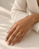 Plain Dome Silver Band Ring — Carat Hills