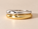 Plain Dome Silver Band Ring — Carat Hills