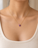 Amethyst & Rose Quartz Duo Pendant — Carat Hills