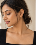 Round Clicker Silver Hoops — Carat Hills