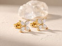 Lab Grown Diamond Butterfly Studs