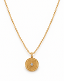 Lab Grown Diamond Sunburst Pendant — Carat Hills