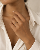 Lab Grown Diamond Wave Pave Ring — Carat Hills