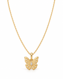 Lab Grown Diamond Butterfly Pendant — Carat Hills