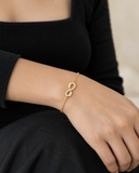 Lab Grown Diamond Infinity Bracelet — Carat Hills