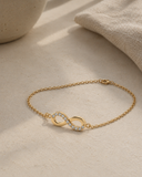 Lab Grown Diamond Infinity Bracelet — Carat Hills
