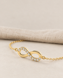 Lab Grown Diamond Infinity Bracelet — Carat Hills