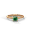 Strength rope ring emerald