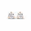 Empower solitaire stud earring diamond