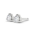 Empower solitaire stud earring diamond