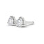 Empower solitaire stud earring diamond