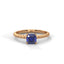 Strength rope ring sapphire