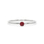 Empower solitaire ring ruby