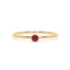 Empower solitaire ring ruby