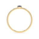 Empower solitaire ring sapphire
